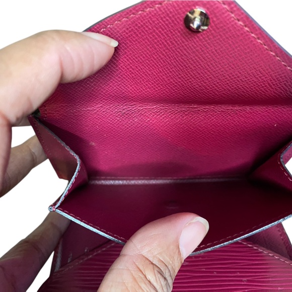Louis Vuitton Epi Portefeuille Marie LouConpact Tri-Fold Wallet w/Dustbag - Picture 7 of 8